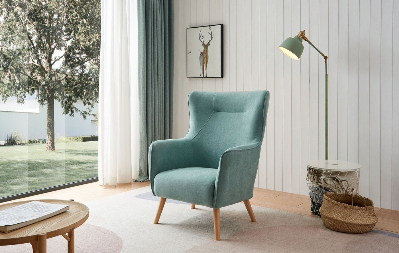 Дизайнерские кресла с обивкой из ткани – примеры