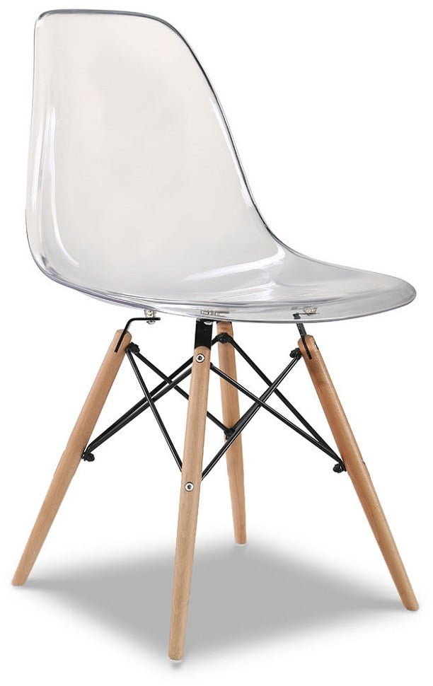 

Стул Glossy (в стиле Eames), прозрачный