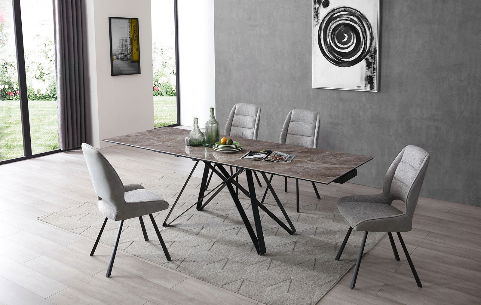 

Стол iModern Butterfly + 4 стула Silvy