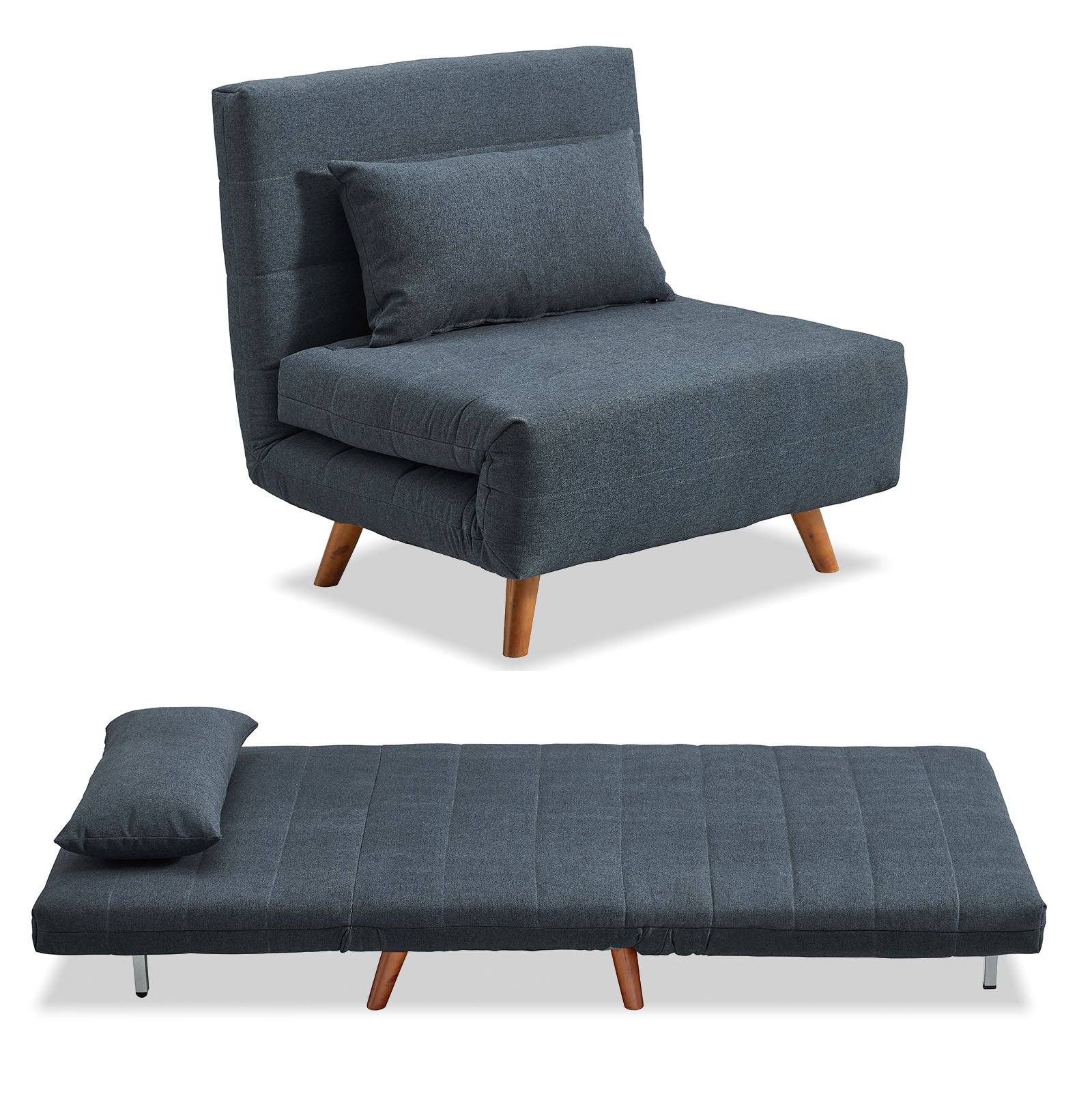 Кресло-кровать Flex, темно-синий