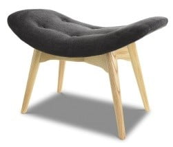 

Оттоманка Contour, графит/ясень, Серый