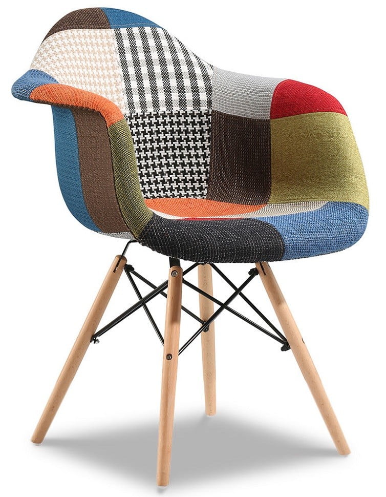 

Стул Aura (в стиле Eames), пэчворк