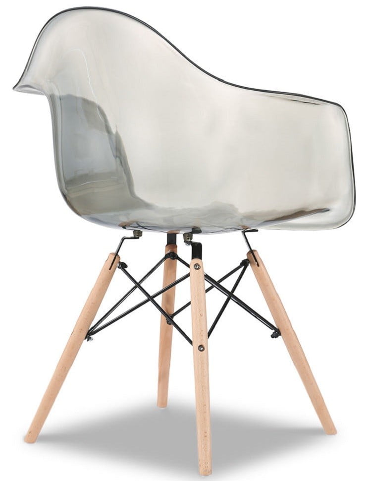 

Стул Aura (в стиле Eames), серый прозрачный