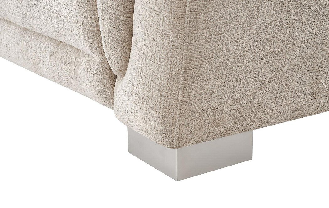 Диван-реклайнер Jonathan угловой (левый), бежевый - фото 13