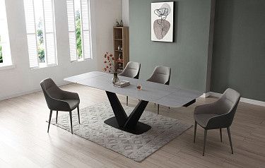 Стол Virginia + 4 стула Romeo