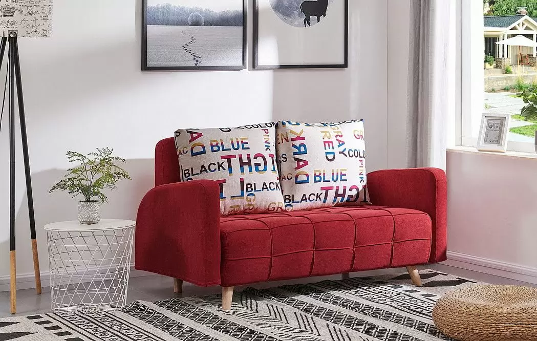 Диван-кровать Roxy, красный