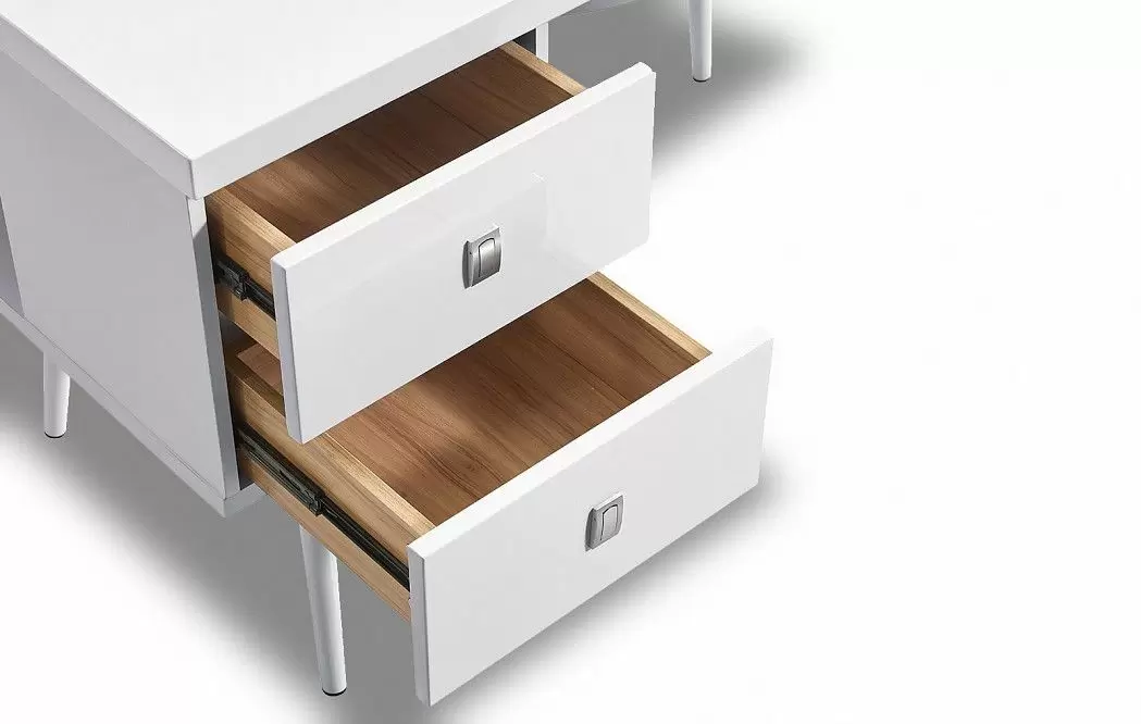 Стол письменный Academia, белый - фото 7