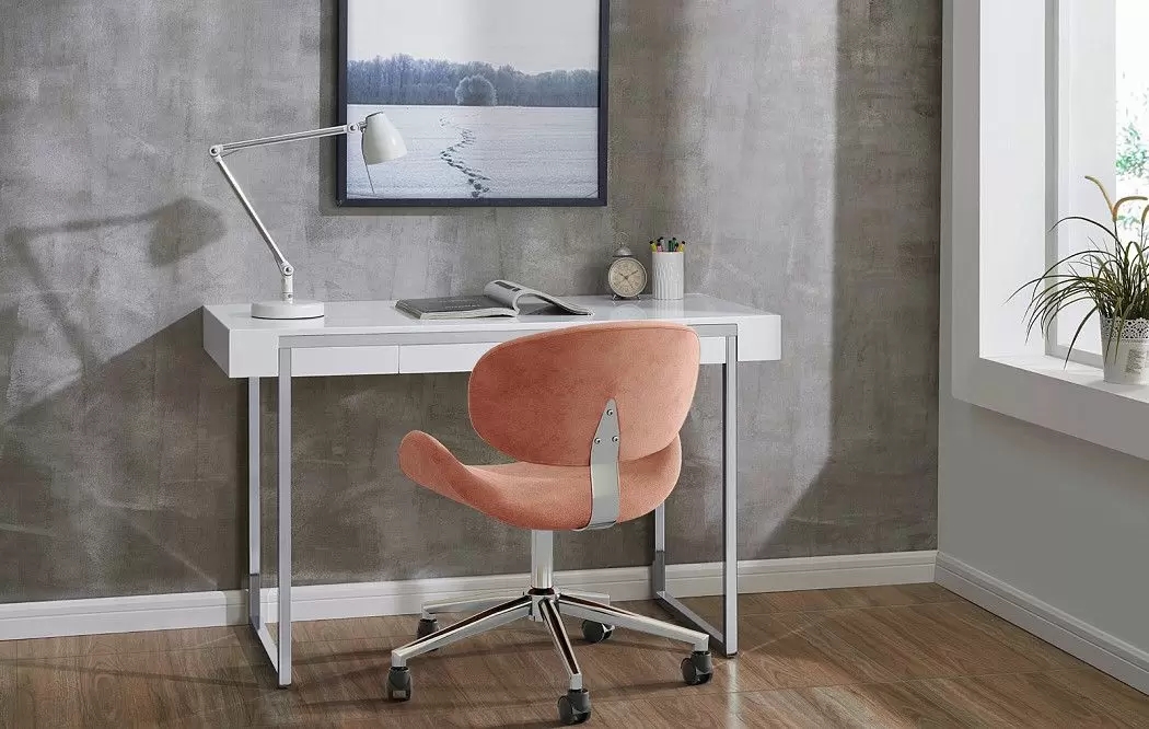 Кресло Miranda, коралловый/хром - фото 4