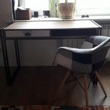 Стол письменный Discovery, орех/черный Копия IMG-20190806-WA0008