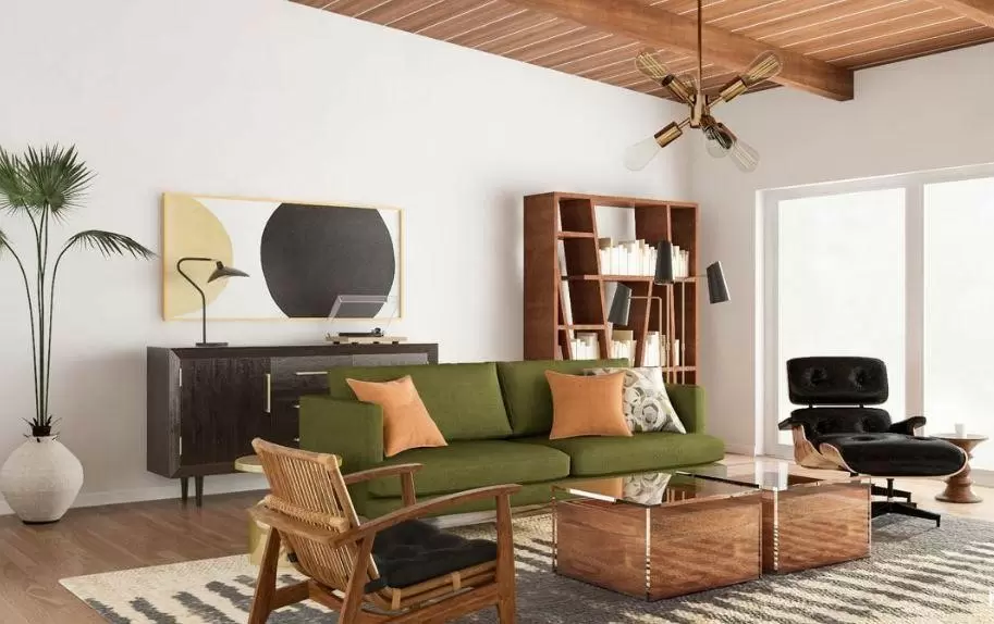 Стиль модерн в интерьере: особенности, описание и фото