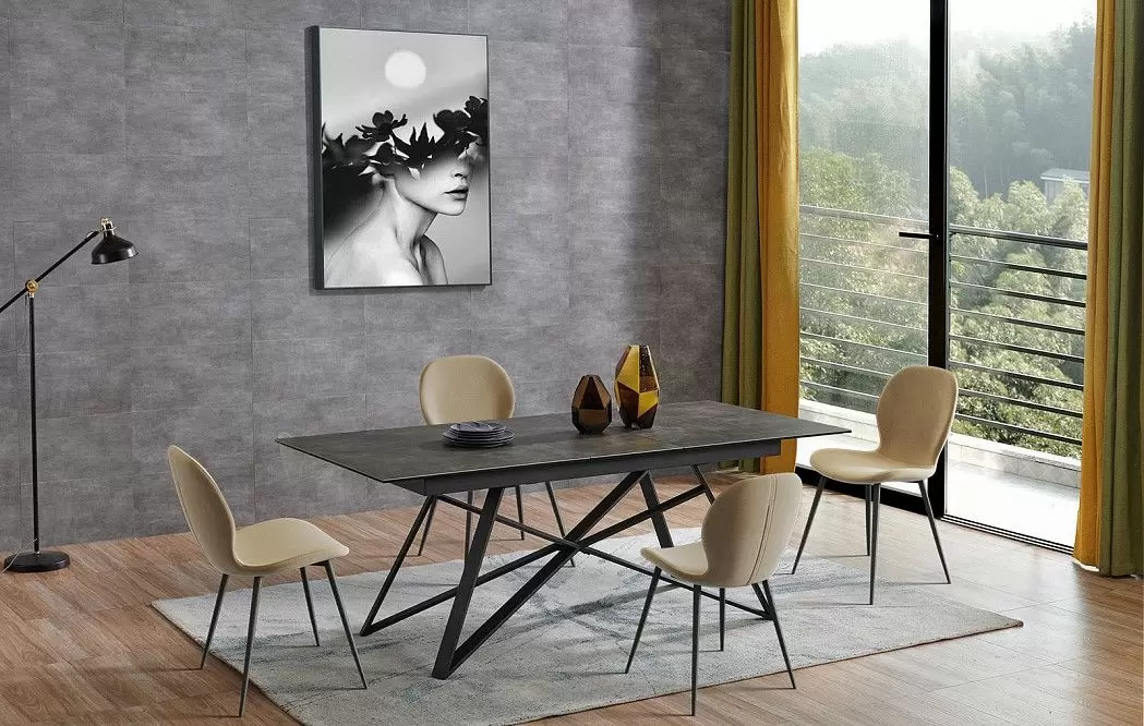 Стул Nancy, бежевый/черный - фото 5