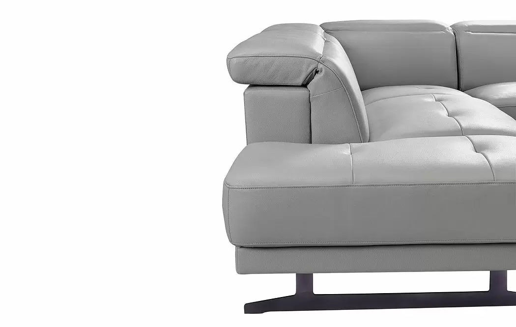 Диван Lester угловой (левый), светло-серый - фото 5