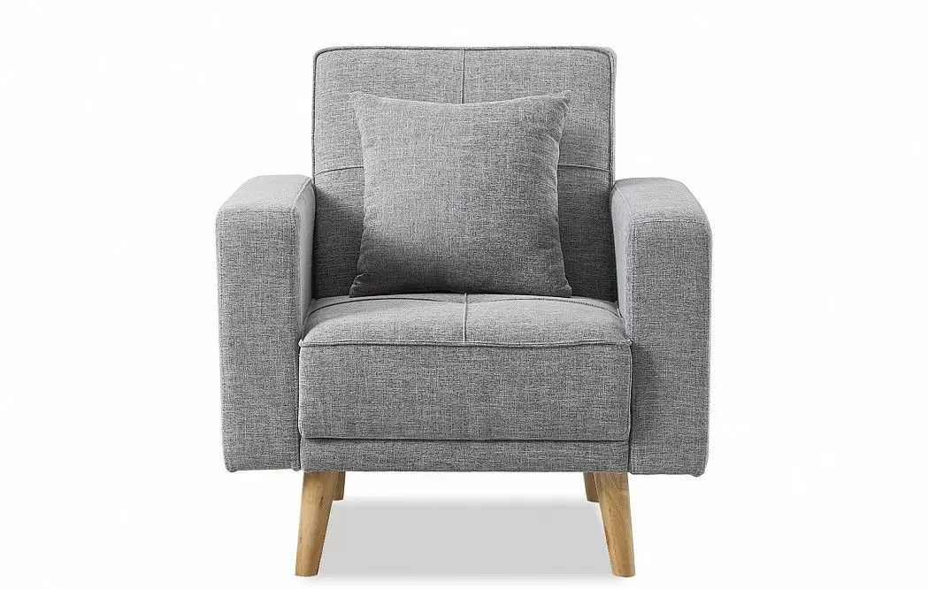 Кресло Scandinavia, серый - фото 3