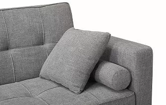 Подушка Quadro Grey (45x45), серый