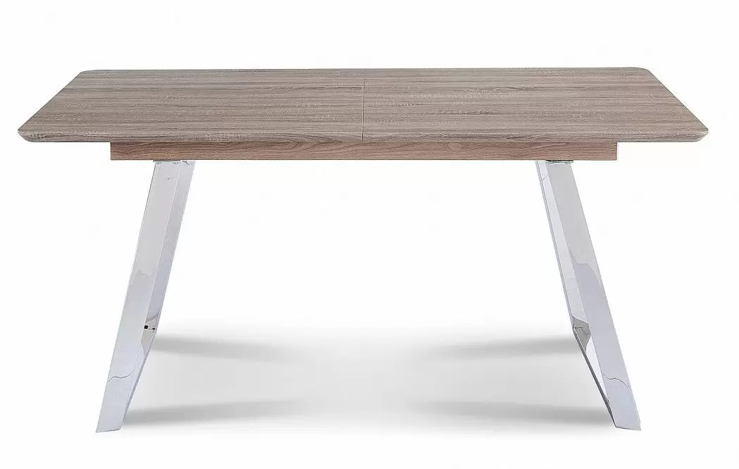 Стол раскладной Otis 160-200, дуб/сталь - фото 5