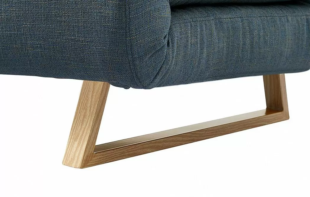 Диван-кровать Rosy 3-х местный, синий/коралловый - фото 6