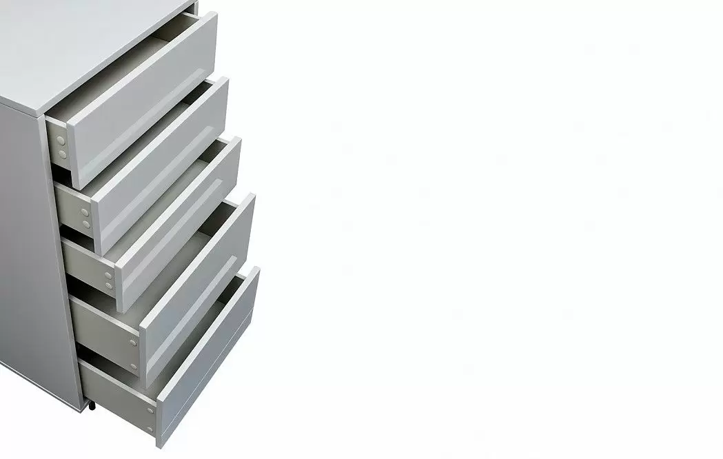 Комод высокий Clara (55), слоновая кость - фото 11