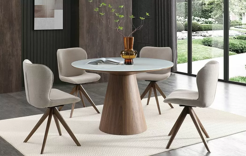 Стул Sofia, бежевый/орех - фото 3