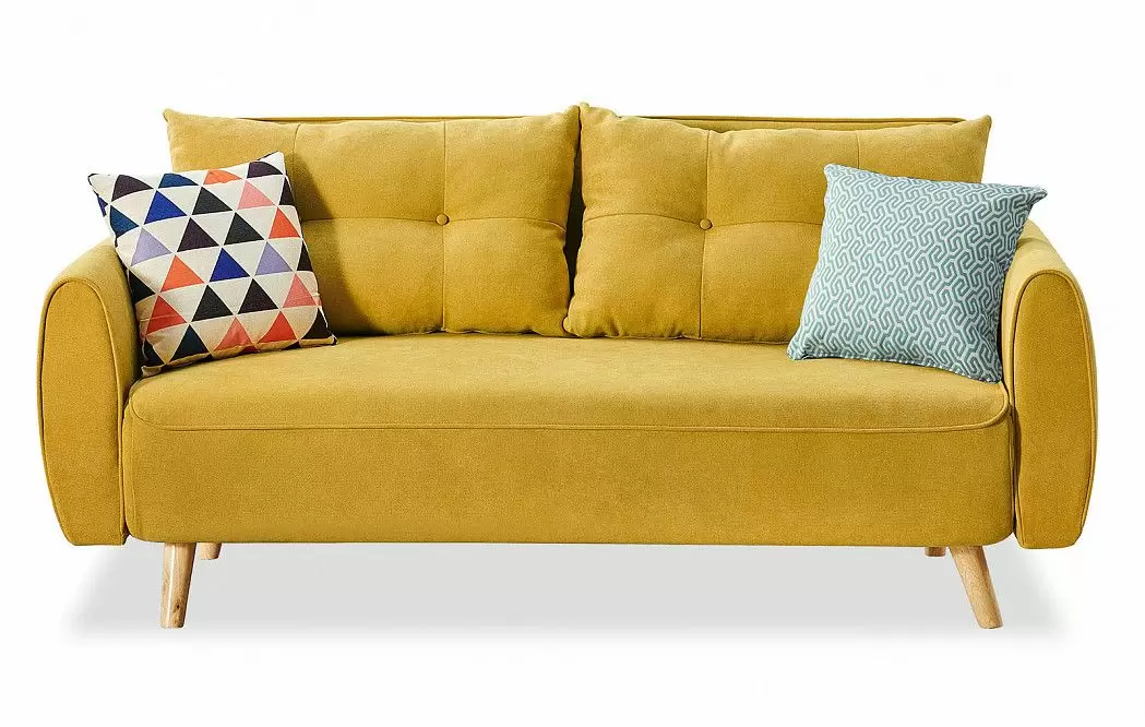 Диван-кровать Beatrix, желтый - фото 3