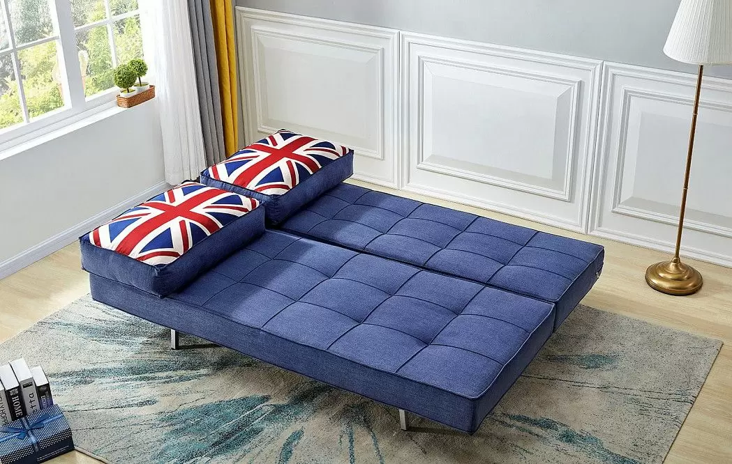 Диван-кровать London, темно-синий - фото 2