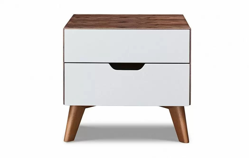 Комплект для спальни Borneo, бежевый/орех/белый - фото 15