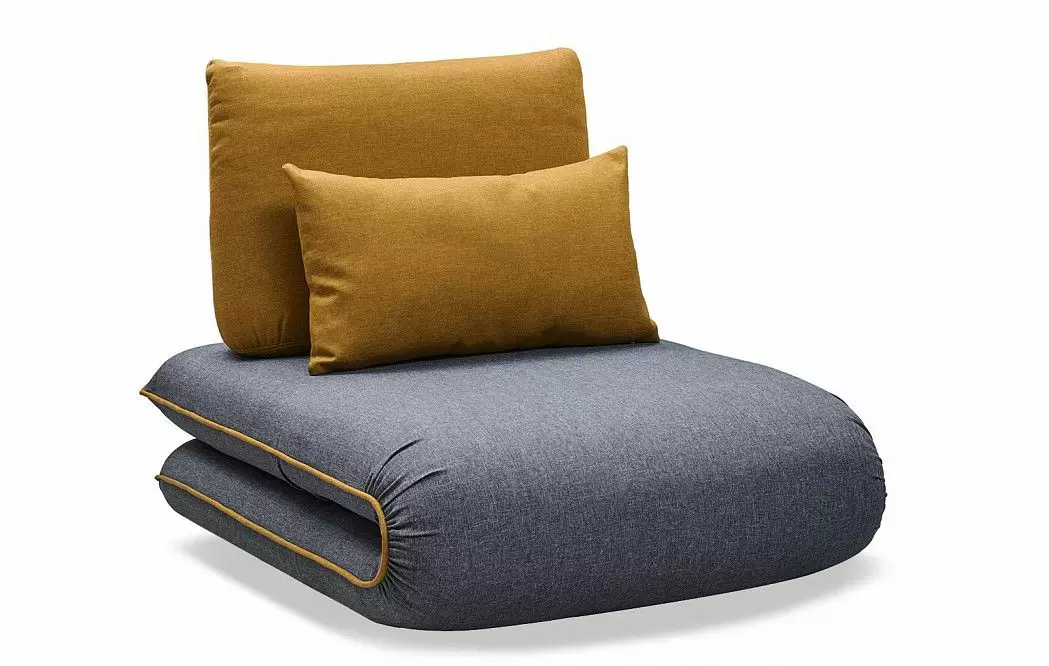 Комплект мягкой мебели Justin, темно-серый/желтый - фото 15