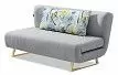 Комплект мягкой мебели Rosy, серый/цветочный принт