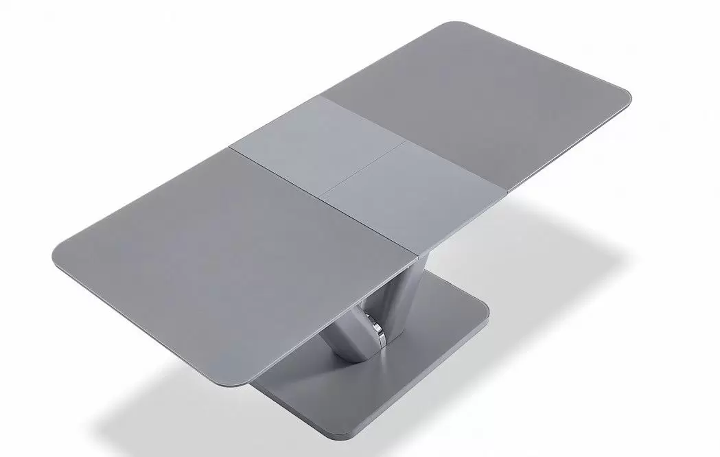 Стол раскладной Naomi 140-180, серый - фото 10