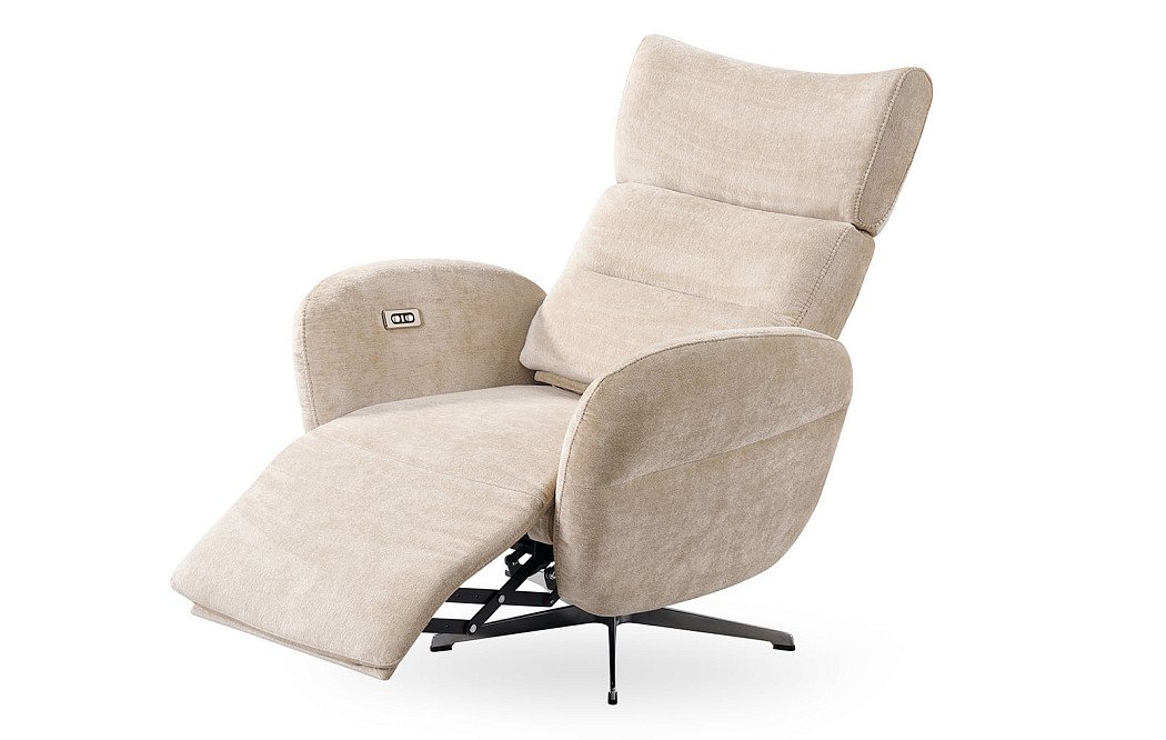 Кресло-реклайнер Star, бежевый - фото 9