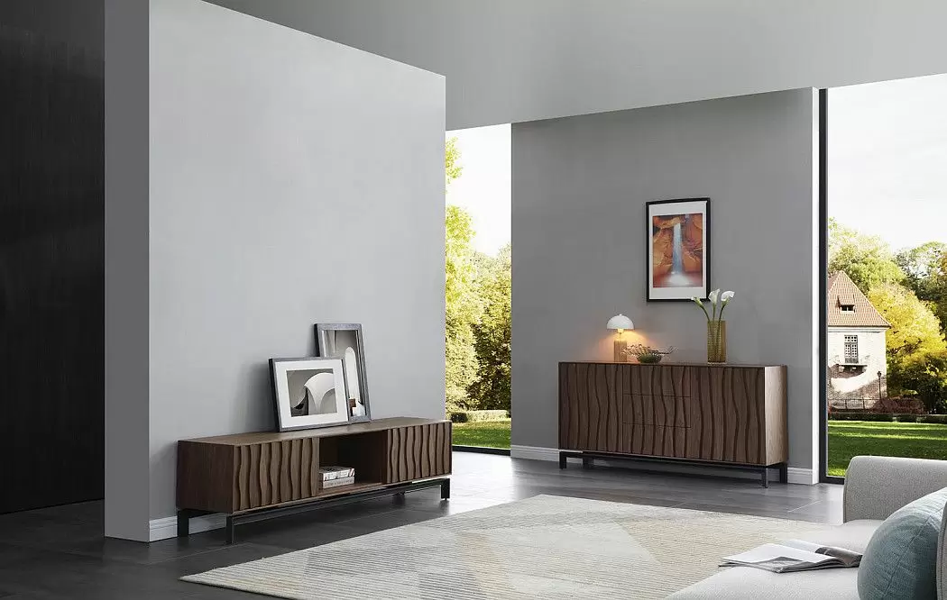 ТВ Тумба Sahara, орех - фото 2