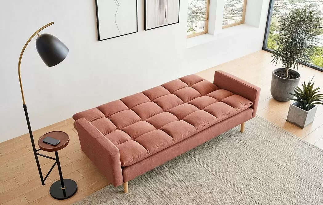 Диван-кровать Felicity, коралловый - фото 2