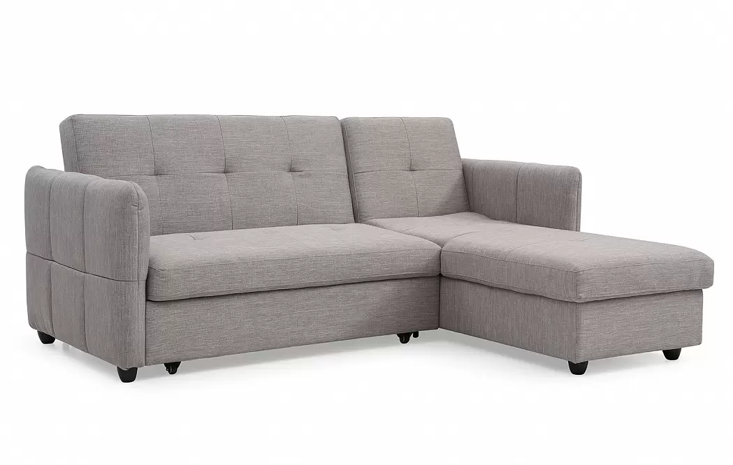 Диван-кровать Rotterdam угловой (правый), цвет серый - фото 7