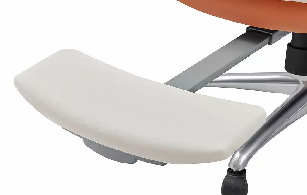 Кресло Level, кремовый/оранжевый - фото 7