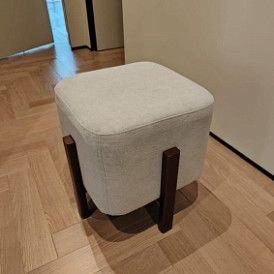 Банкетка Emmy (80), серый/орех