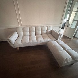 Диван-кровать Annabel, кремовый