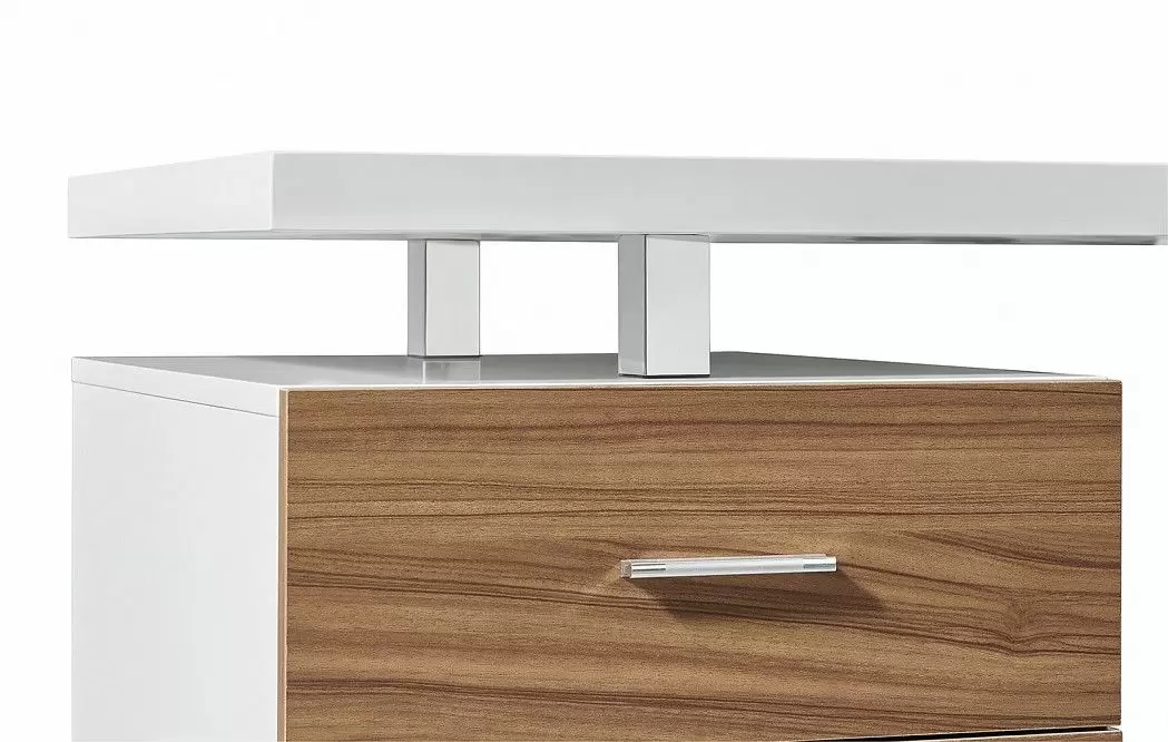 Стол письменный Endeavor, белый/дерево - фото 8