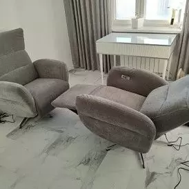 Кресло-реклайнер Star, серый