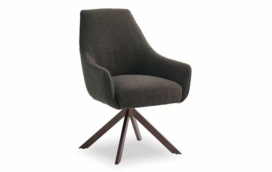 Стул Emma, коричневый/бронза