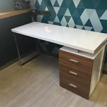 Стол письменный Endeavor, белый/дерево IMG-20190731-WA0019