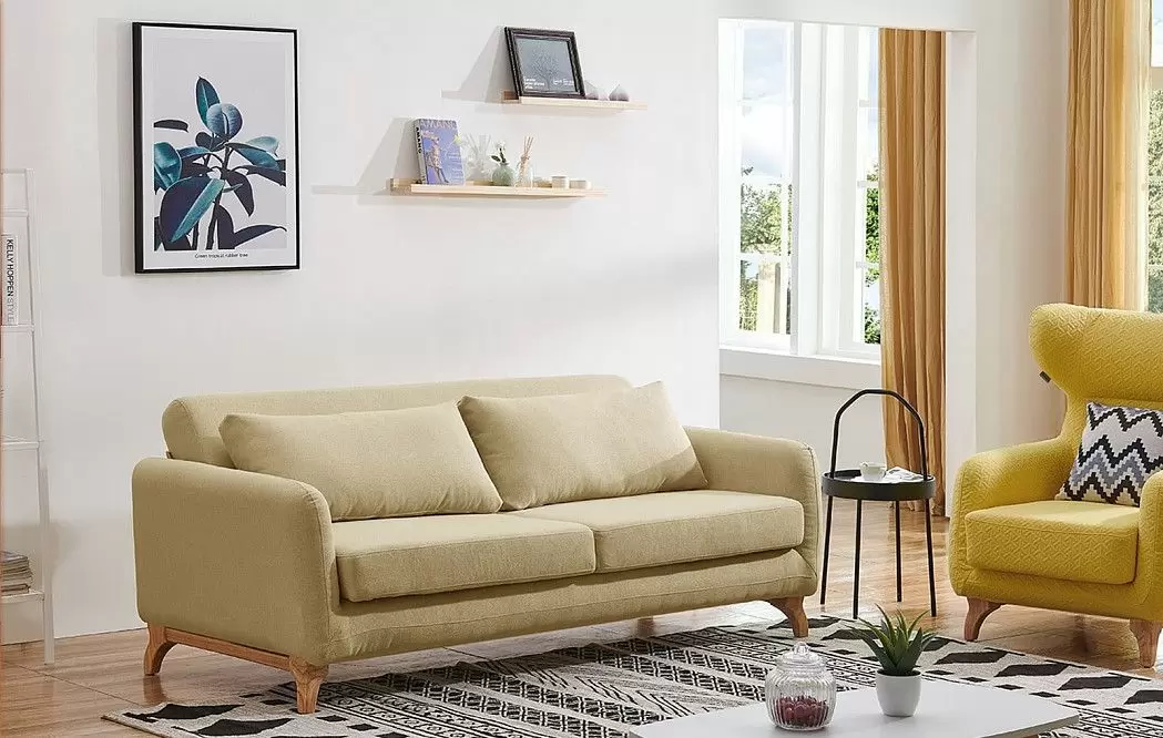 Диван-кровать Jennifer 3-х местный, песочный