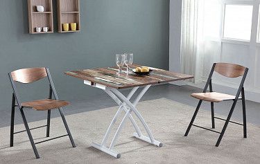 Стол Jordan белый + 4 стула Sid