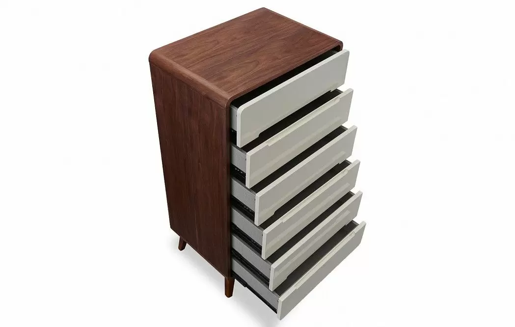 Комплект для спальни Minneapolis, серый/орех/крем - фото 27