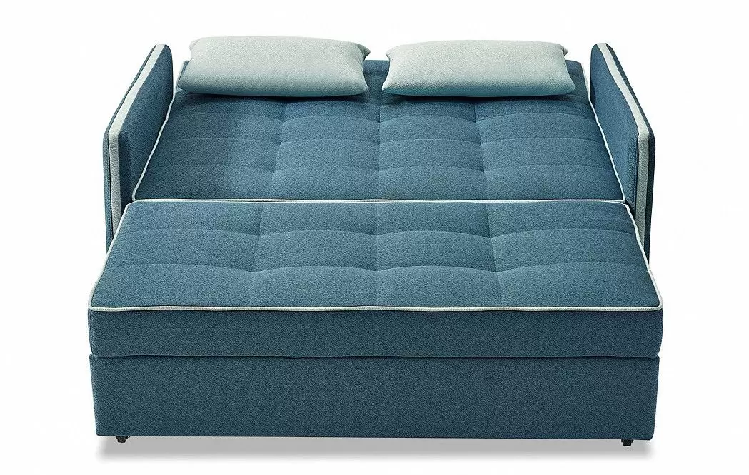 Диван-кровать Claire (1,5-спальный), темно-бирюзовый - фото 4