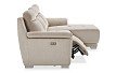 Диван-реклайнер Jonathan угловой (правый), бежевый