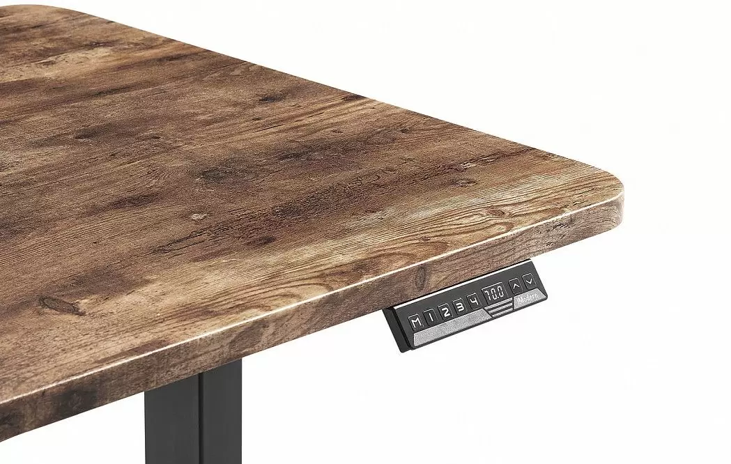 Стол Dallas (140) жженое дерево, регулируемая высота, электропривод - фото 6