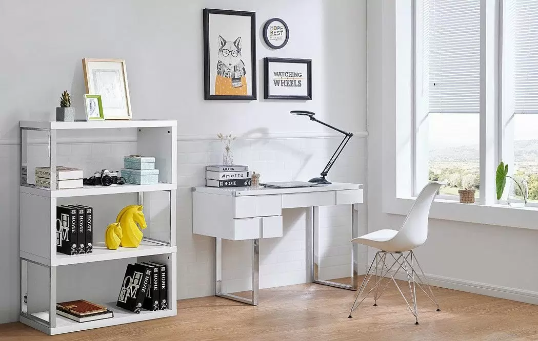 Стол письменный Brooklyn, белый - фото 14