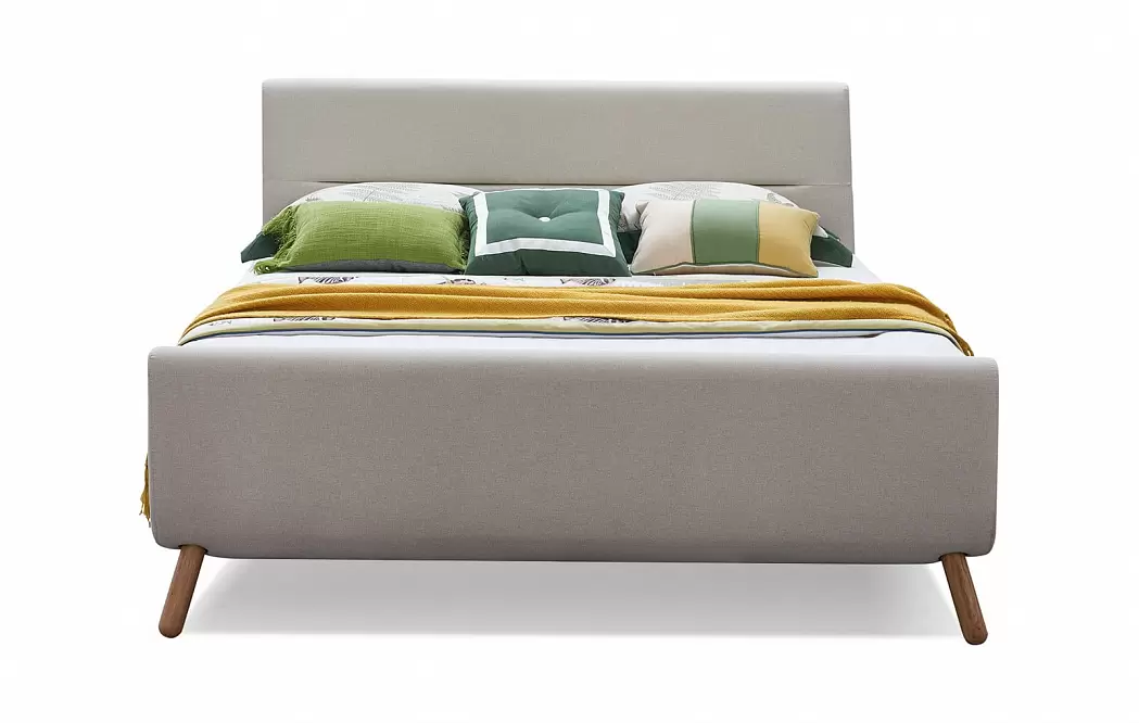 Комплект для спальни Borneo, бежевый/дуб/темно-серый - фото 11