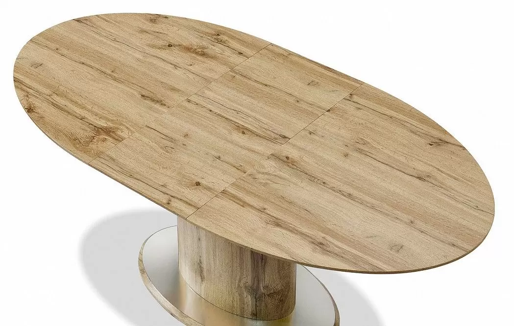 Стол раскладной Irma 140-180, натуральный - фото 13