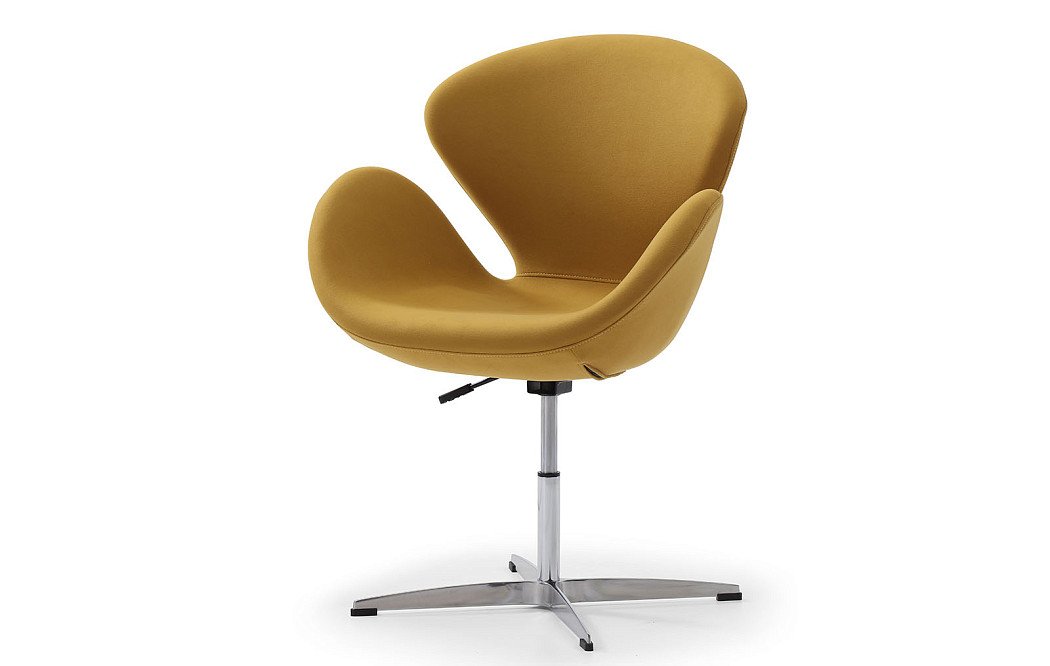 Кресло Swan Yellow - фото 4