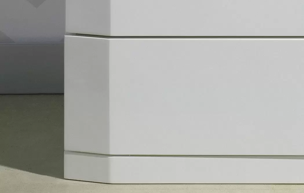 Тумба прикроватная Aragon (3 ящика), белый - фото 8